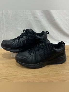 New Balance 608v5 Men’s Size 10 4E (Extra Wide) Slip Resistant Black Shoes